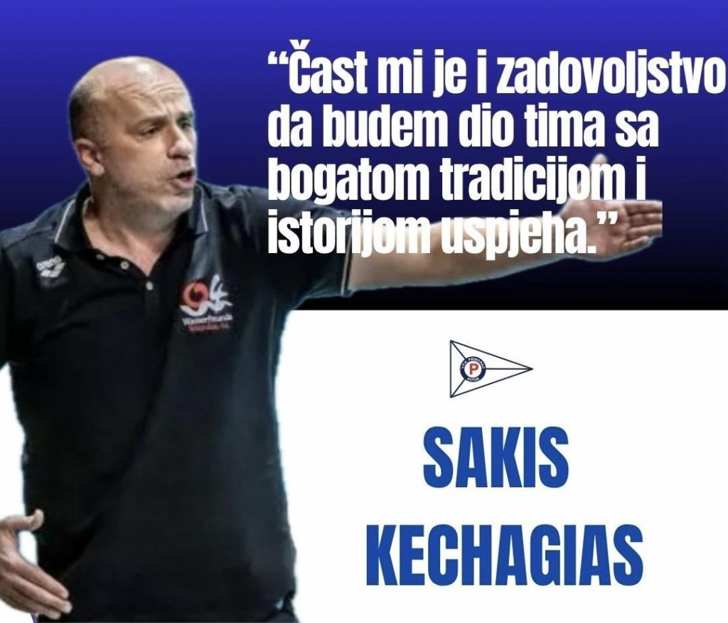 Kechaigas preuzeo Primorac: Velika je čast i zadovoljstvo biti član i dio sjajnog tima sa bogatom tradicijom i istorijom uspjeha