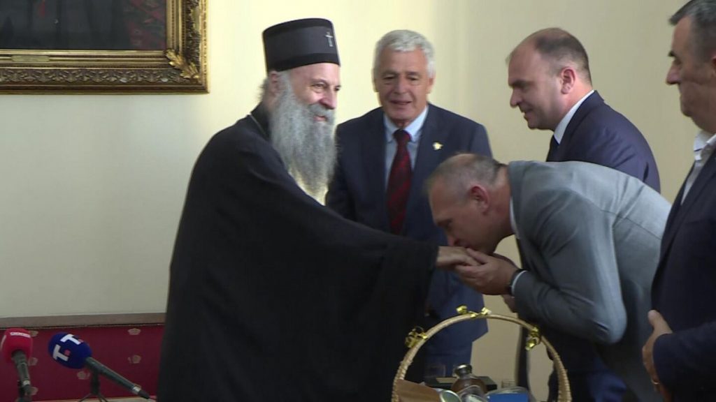 Patrijarh Porfirije dočekao 11 predsjednika opštine iz Republike Srpske i BIH