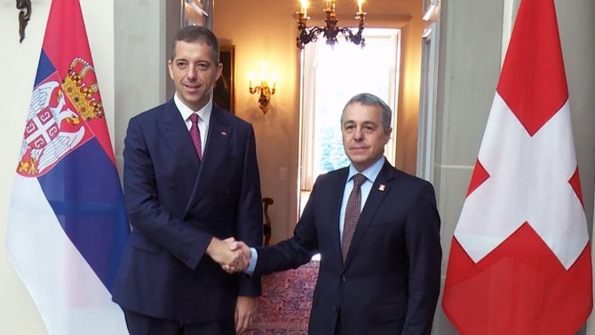 Đurić u posjeti Bernu: Srbija i Švajcarska kao vojno neutalne zemlje dijele jedinstven pogled na svjetske događaje