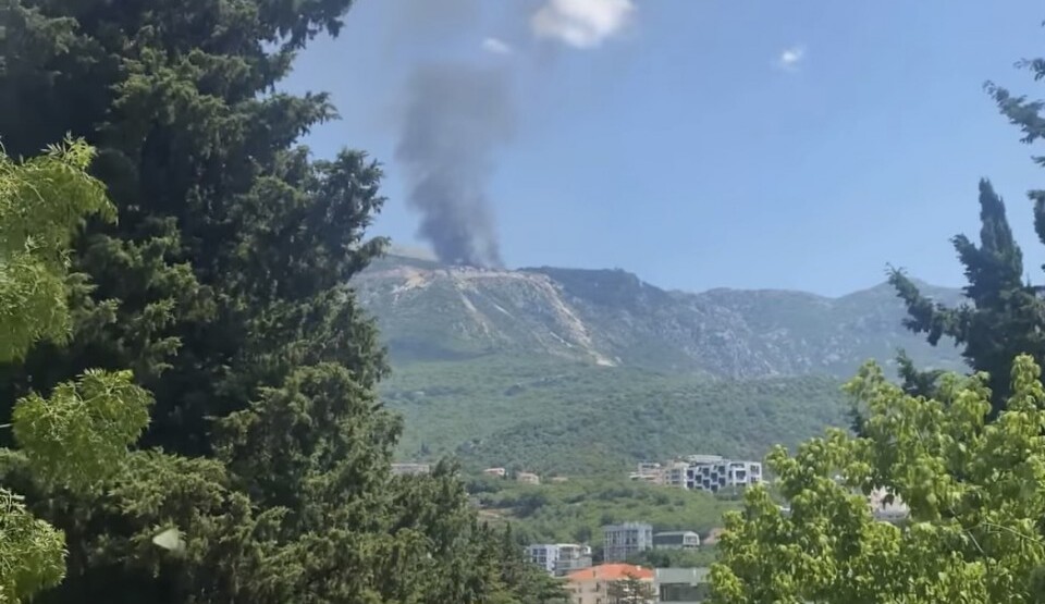 Požar na deponiji na Brajićima