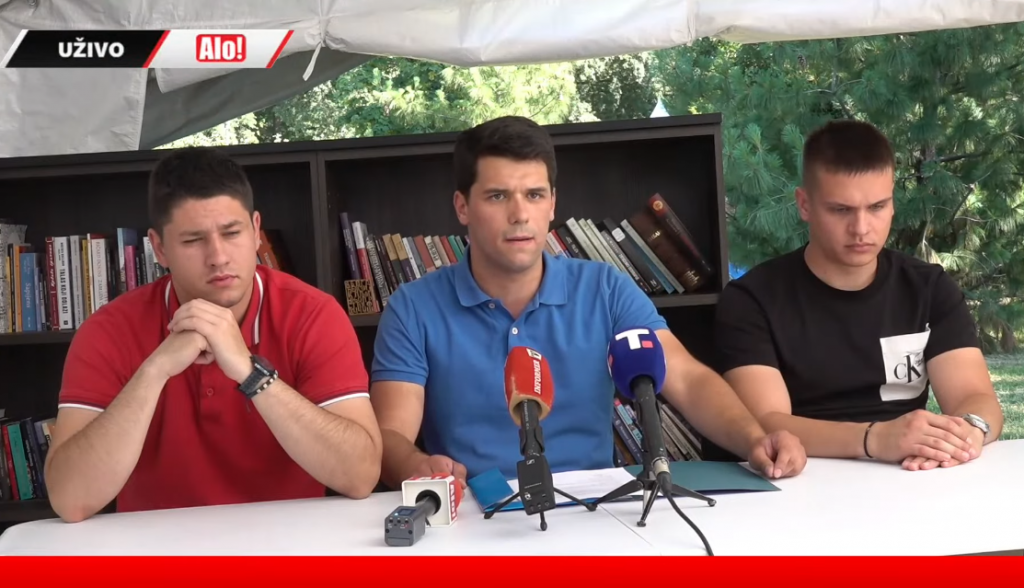 Studenti iz Pionirskog parka: Planiraju da nas napadnu na Vidovdan
