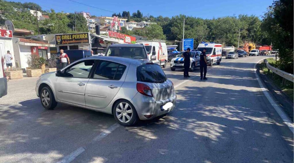 Četiri osobe povrijeđene na putu Bar – Sutomore