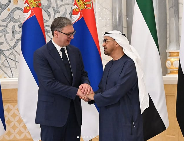 Vučić sa predsjednikom Emirata: Budući projekti će zauvijek promijeniti lice Srbije i pozicionirati je u sam vrh naprednih zemalja!