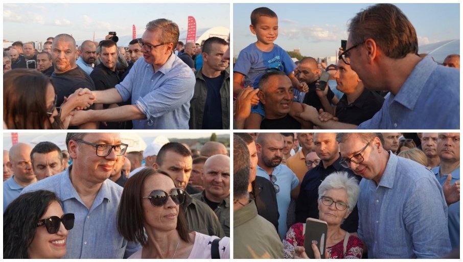 Vučić: Narod je moja snaga, i zato ne odustajem nikada – Srbija uvijek pobjeđuje!