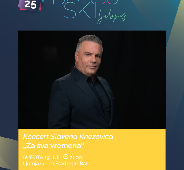 Koncert violiniste Slavena Knezovića u Starom Baru