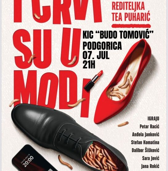 Predstava “I crvi su u modi” u KIC-u “Budo Tomović”