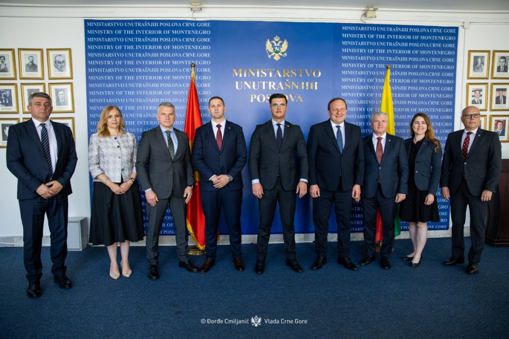 Šaranović sa Kondratovičem: Reforme u službi bezbjednosti – integritet postaje standard