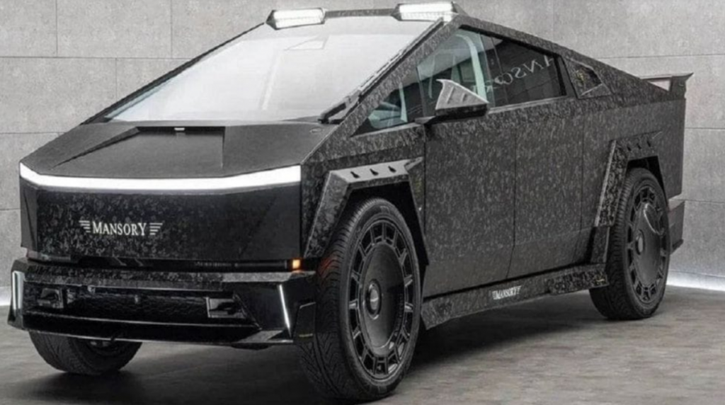 Prikazan Mansory Tesla Cybertruck Elongation Evo