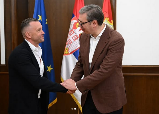 Vučić se sastao sa Sergejem Lomakinom: „Ugostio sam iskrenog prijatelja Srbije“
