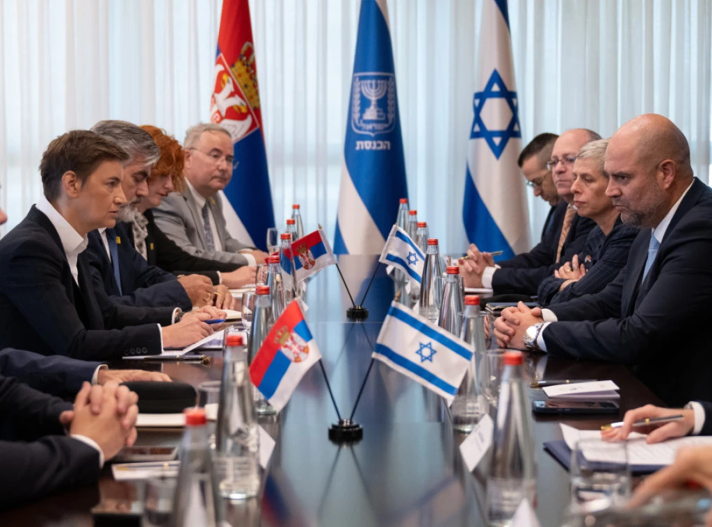 Brnabić: Srbija i Izrael će nastaviti da jačaju prijateljstvo i saradnju u svim oblastima
