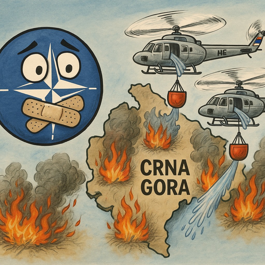 crna gora gori a nato cuti