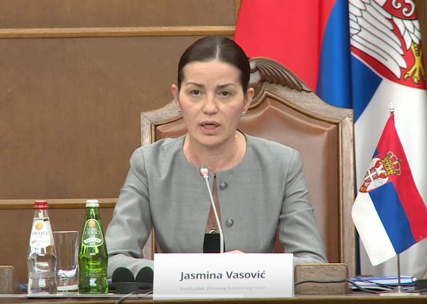 Jasmina Vasović razrešena dužnosti člana ispitne komisije za pravosudni ispit