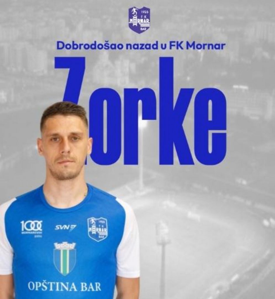 Zorić se vratio u Mornar, stigao i Dašić