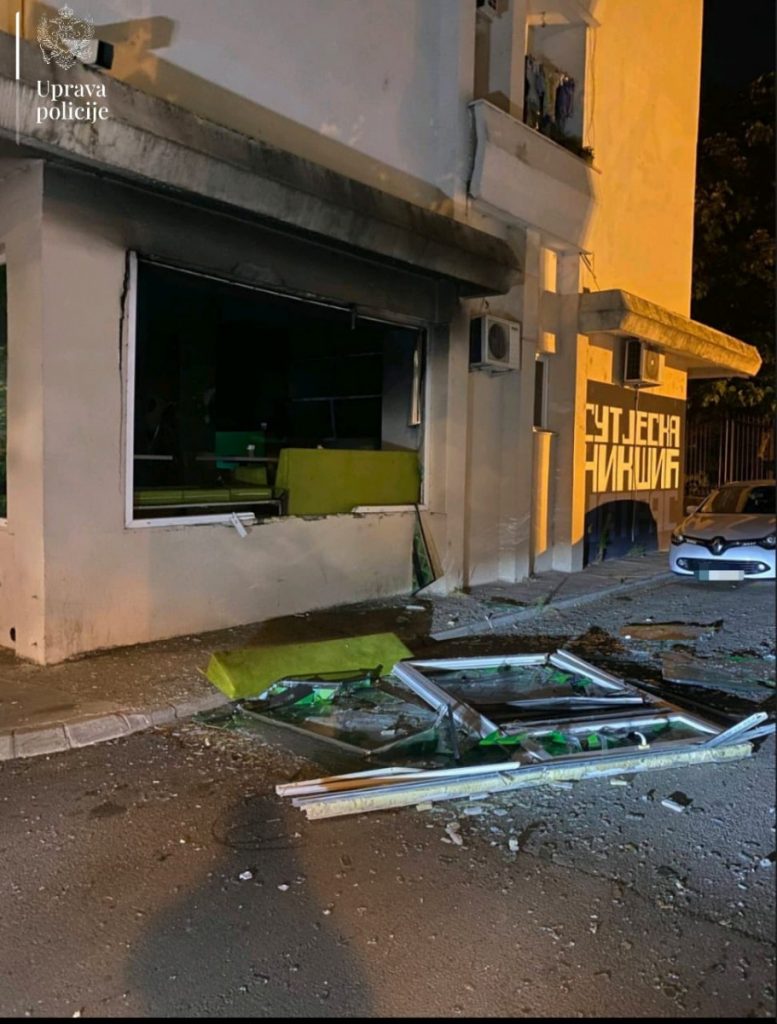 Operativno interesantna lica podmetanula požar u kladionici, jedan uhapšen