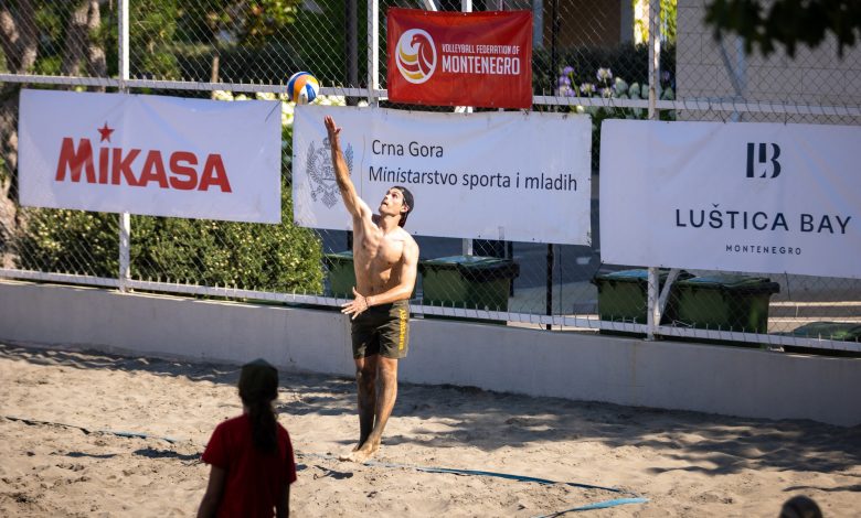 Završen prvi turnir prvenstva Crne Gore u odbojci na pijesku za odbojkaše
