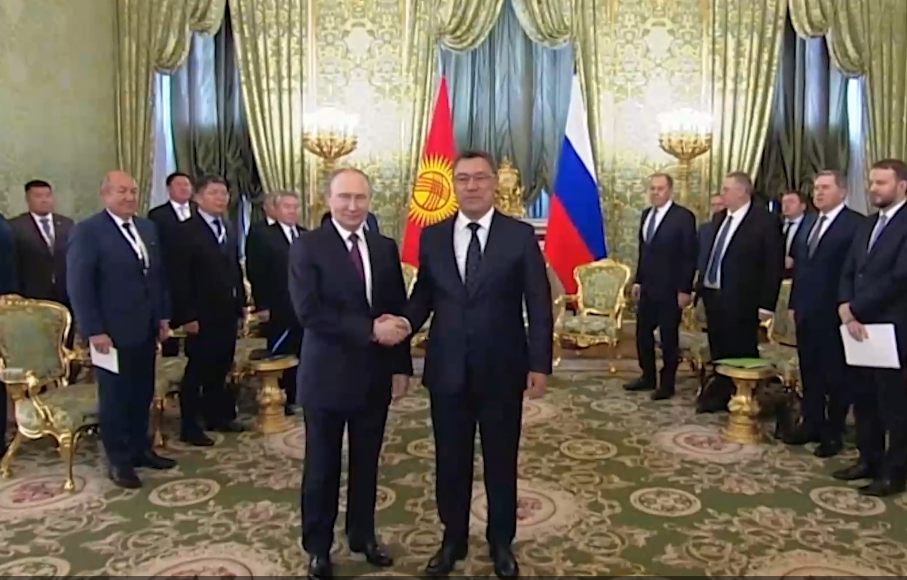 Putin sa predsednikom Kirgistana: Planovi za budućnost potkrepljuju partnerstvo dve zemlje