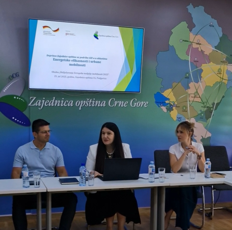 ZOCG: GIZ nastavlja podršku projektima urbane mobilnosti u Crnoj Gori