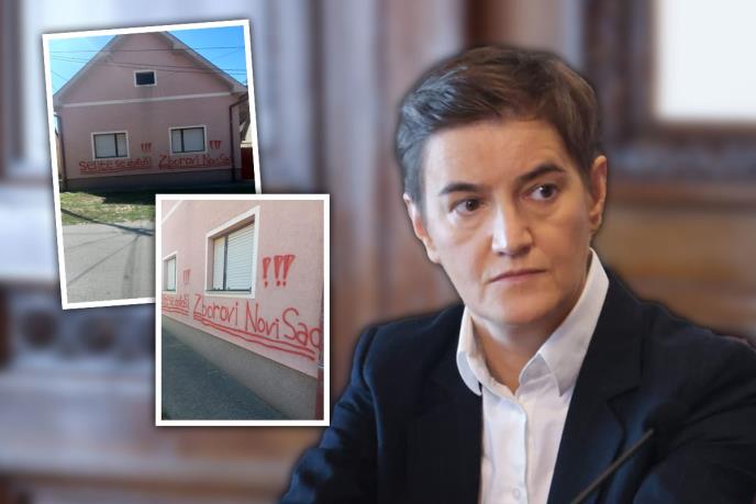 Blokaderi išarali kuću porodice Vladimira Balaća, hitno se oglasila Ana Brnabić: Ovo su ljotićevski zborovi radili u vrijeme nacističke okupacije