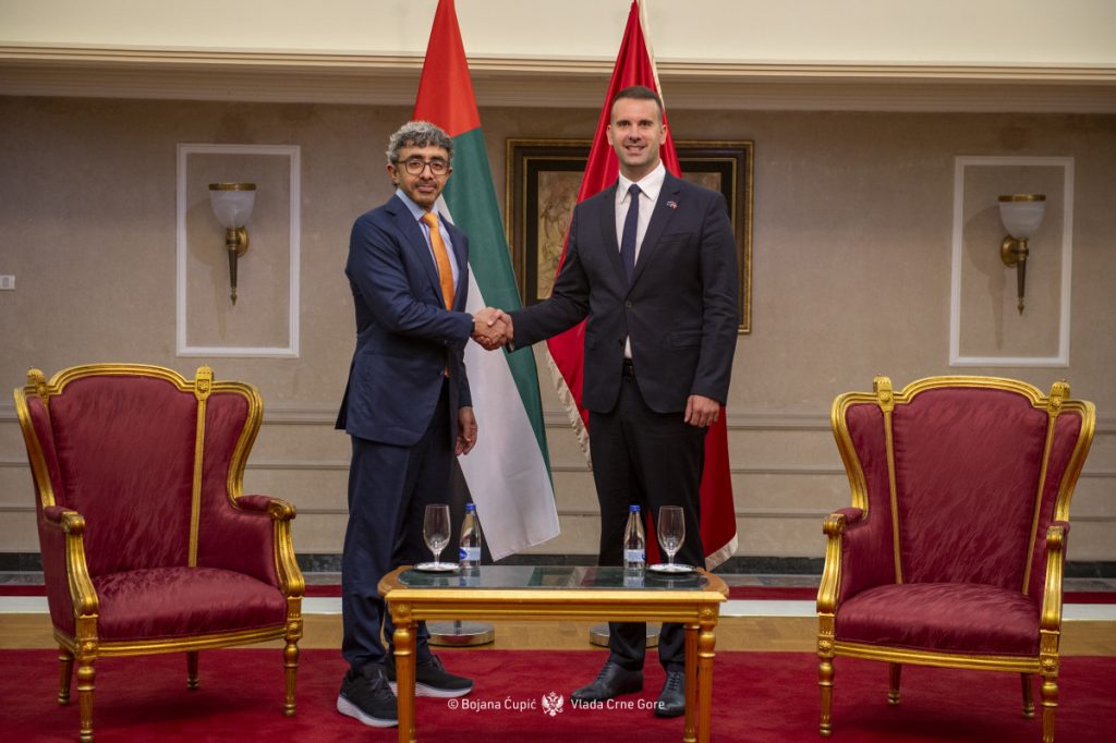 Spajić sa šeikom iz Dubaija: Prijatelji su tu da pomognu u teškim trenucima, vrijeme za konkretne projekte između Crne Gore i UAE