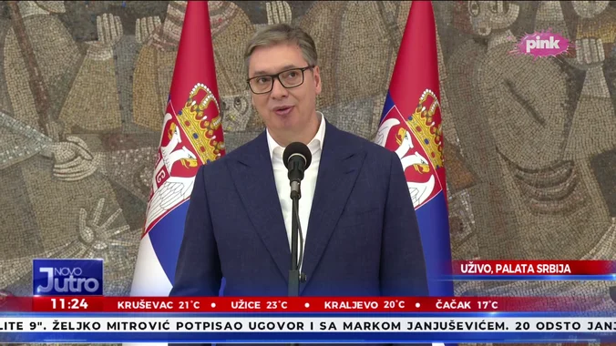 Vučić odgovorio N1: Vi ste dio medijske platforme koja učestvuje u pokušaju rušenja legitimne vlasti