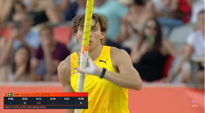 Duplantis oborio svjetski rekord 13. put