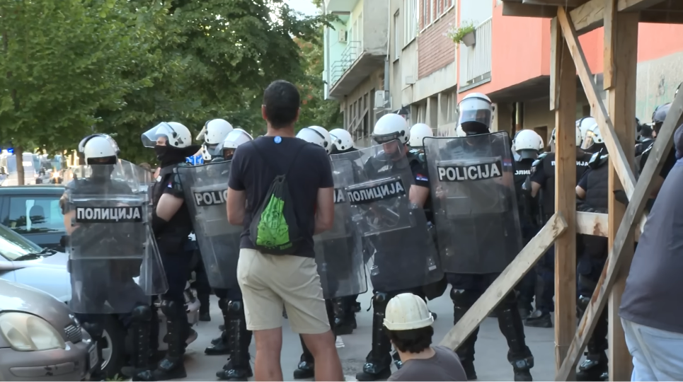 Priveden student ETF-a zbog napada na policiju u Pančevu