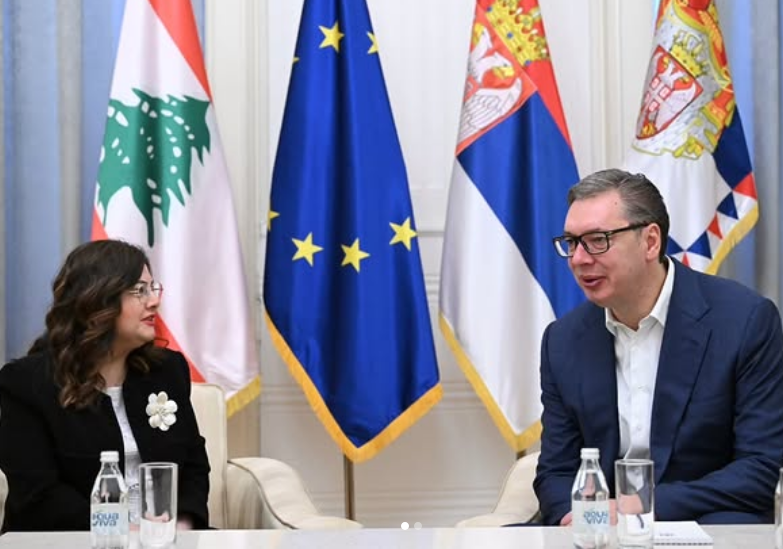 Vučić primio u oproštajnu posjetu ambasadorku Libana