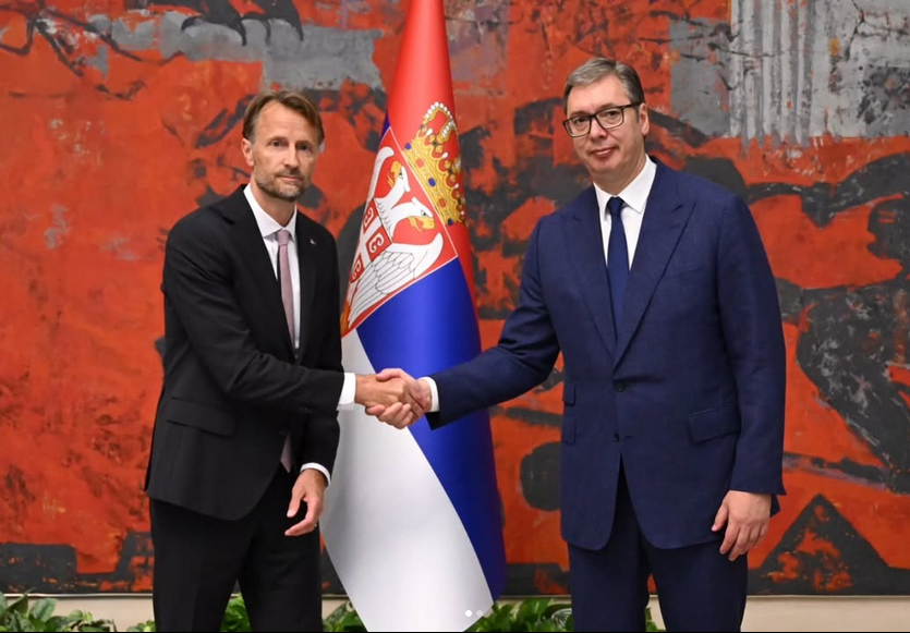 Vučić primio akreditivna pisma Fon Bekerata: Članstvo u EU ostaje strateški cilj Srbije