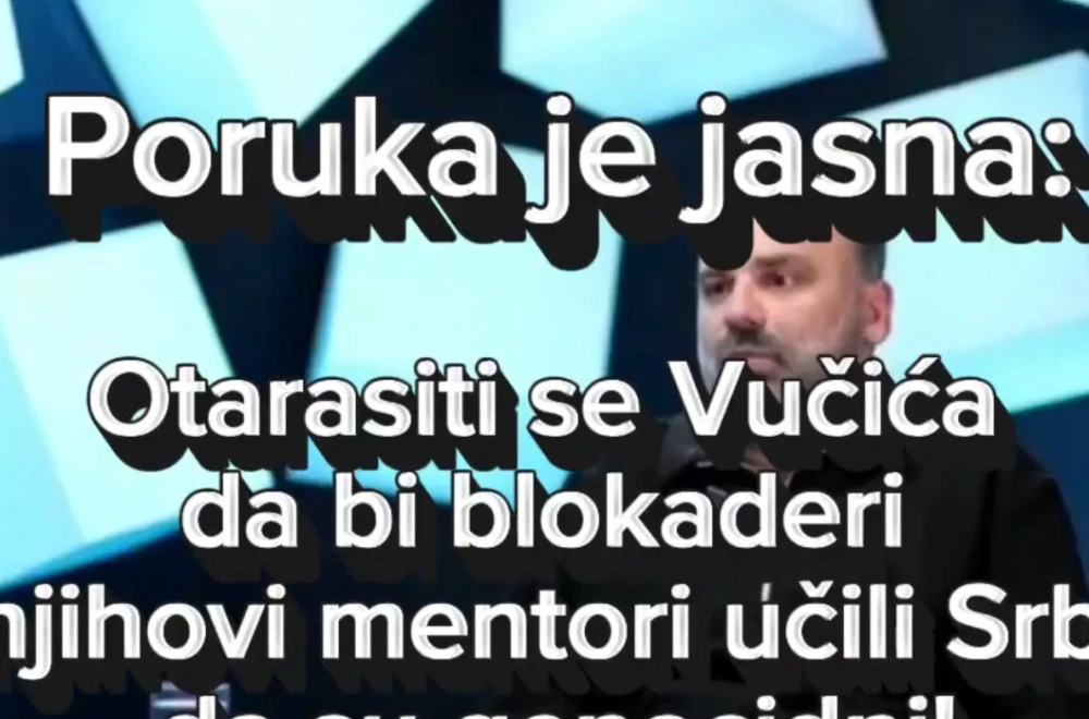 Zašto je srbomrscima iz Sarajeva važno da blokaderi dođu na vlast u Srbiji? (Video)
