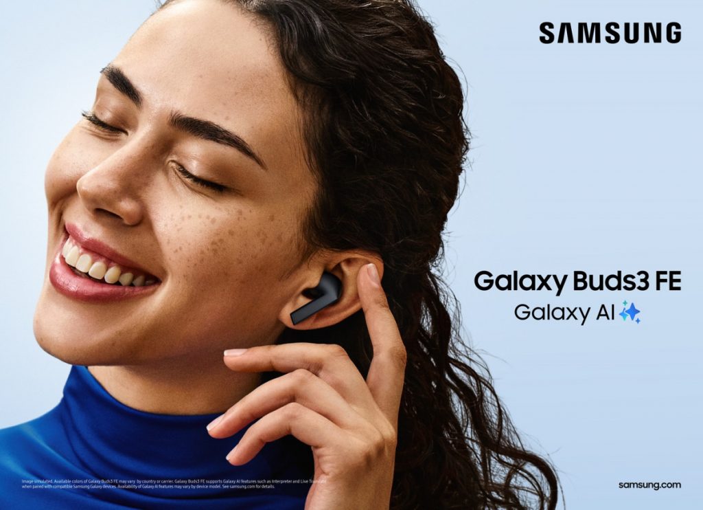 Samsung će predstaviti Galaxy Buds3 FE slušalice koje karakteriše čuveni dizajn, poboljšan zvuk i integrisanje Galaxy AI