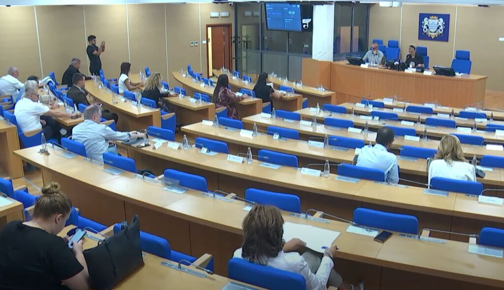 Nastavak sjednice Skupštine Glavnog grada u ponedjeljak