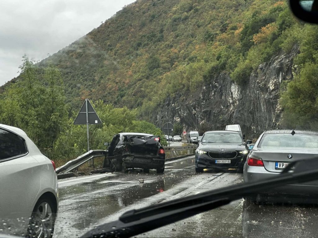 Udes u mjestu Kujava na putu Nikšić-Podgorica