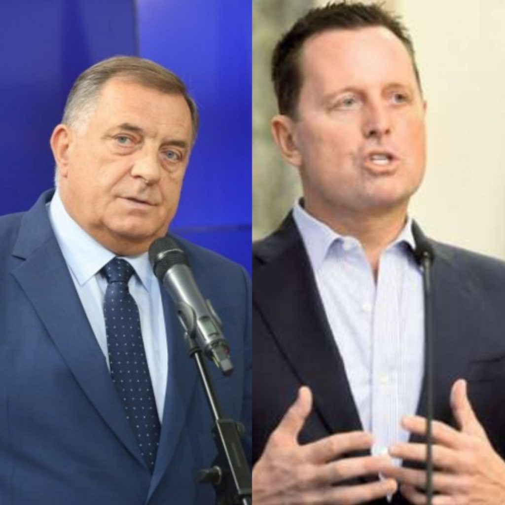 BORBA SAZNAJE: Dodik i Grenel održali povjerljiv sastanak u Crnoj Gori