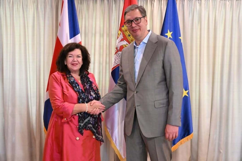 Pirs i Vučić razgovarali o dijalogu Beograda i Prištine: Dotakli se situacije u BiH