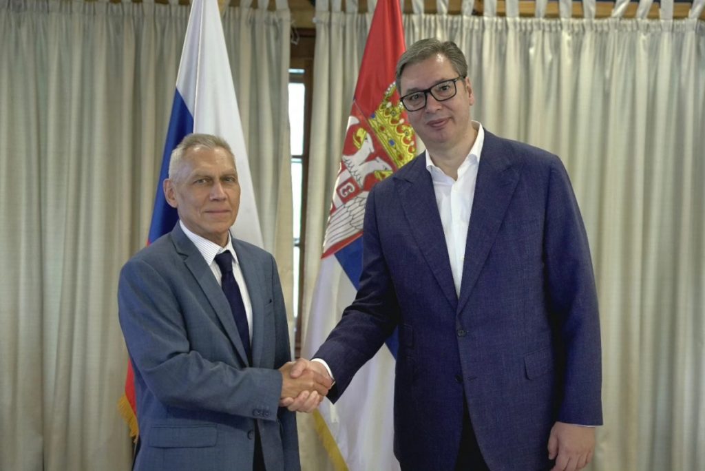 Vučić se sastao sa Bocan-Harčenkom: Ostajemo posvećeni razvijanju prijateljskih odnosa sa Rusijom