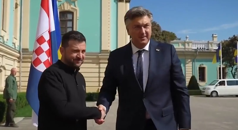 Sličan se sličnom raduje: Zelenski čestitao Plenković etničko čišćenje srpskog naroda u „Oluji“