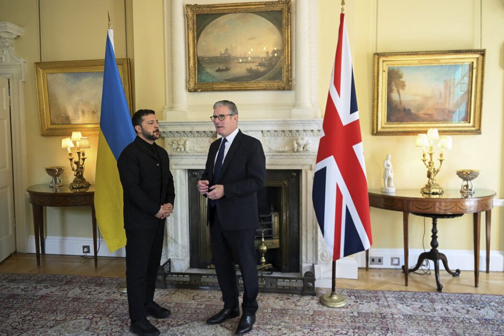 Zelenski stigao u London