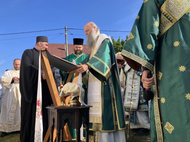 Patrijarh Porfirije: Obnovljni hram Svete Trojice svjedoči da je Božija ljubav jača od razaranja