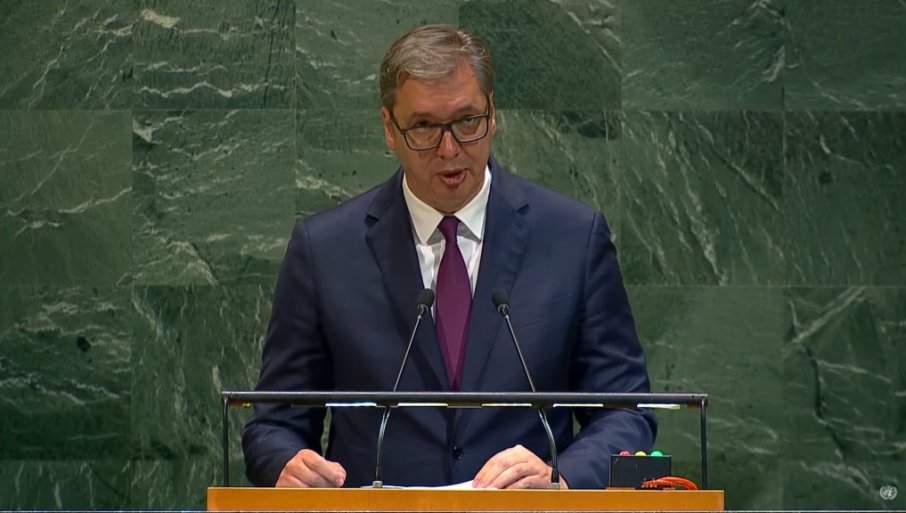 Cio govor Vučića u Ujedinjenim Nacijama: Kosovo i Metohija su neraskidivi dio Srbije – glavni stub našeg identiteta, kulture i duhovnog nasljeđa!