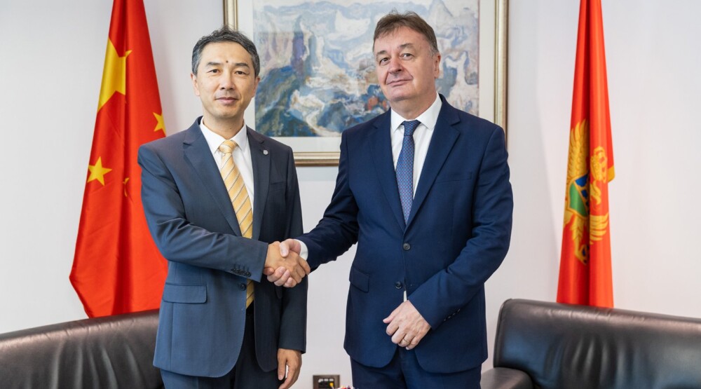 Aleksić i ambasador Kine: Prijateljski odnosi zasnovani na kulturnoj razmjeni