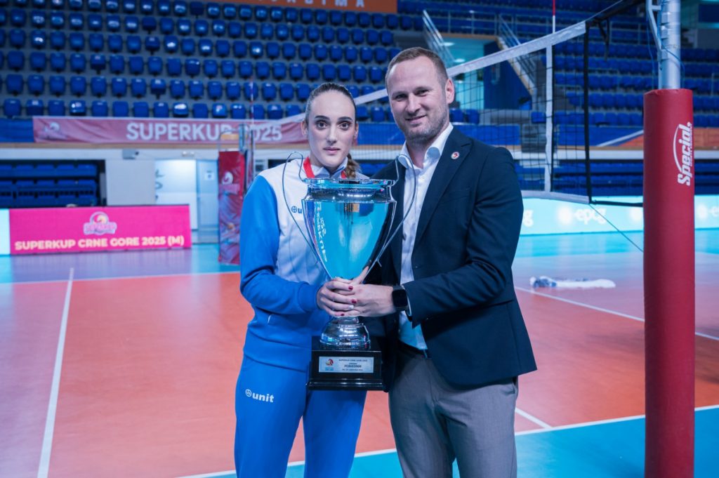 Vuković MVP Superkupa Crne Gore za odbojkašice