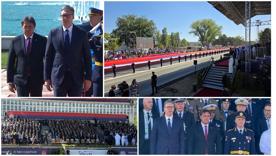 Završena veličanstvena vojna parada „Snaga jedinstva“ (foto/video)