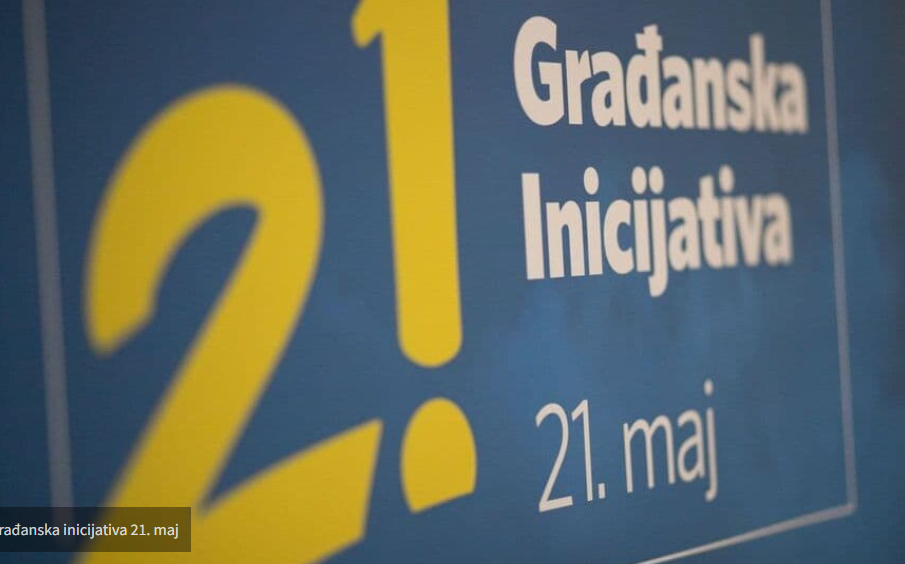 GI 21. maj: Civilno društvo mora postati dio političke akcije za smjenu vlasti