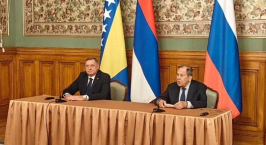 Lavrov: Rusija osuđuje pokušaj da se Dodik ukloni sa vlasti