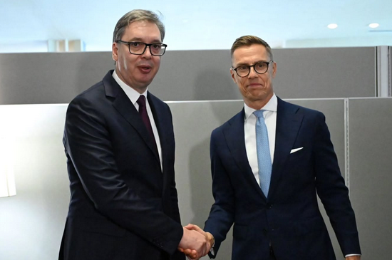 Sastanci Vučića u UN: Sa predsjednicima Gruzije i Finske