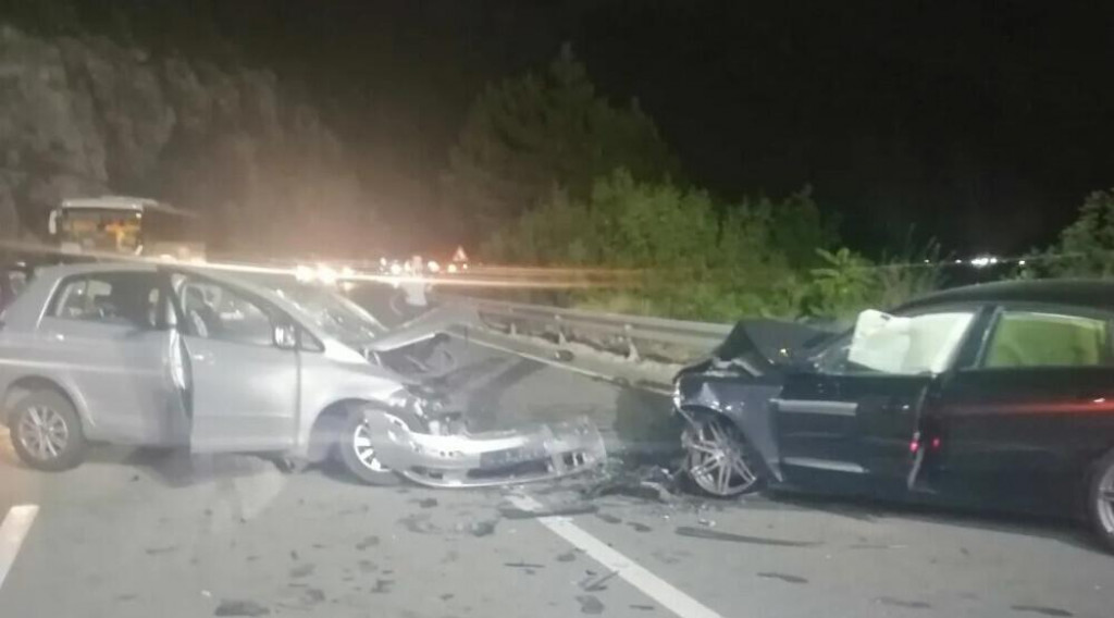 Saobraćajna nezgoda na putu Cetinje – Podgorica, povrijeđene četiri osobe