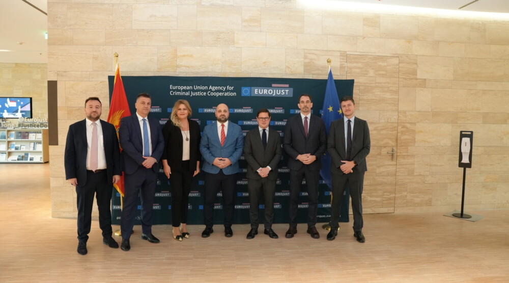Crnogorska delegacija u zvaničnoj posjeti EUROJUST-u: Jačanje međunarodne pravosudne saradnje