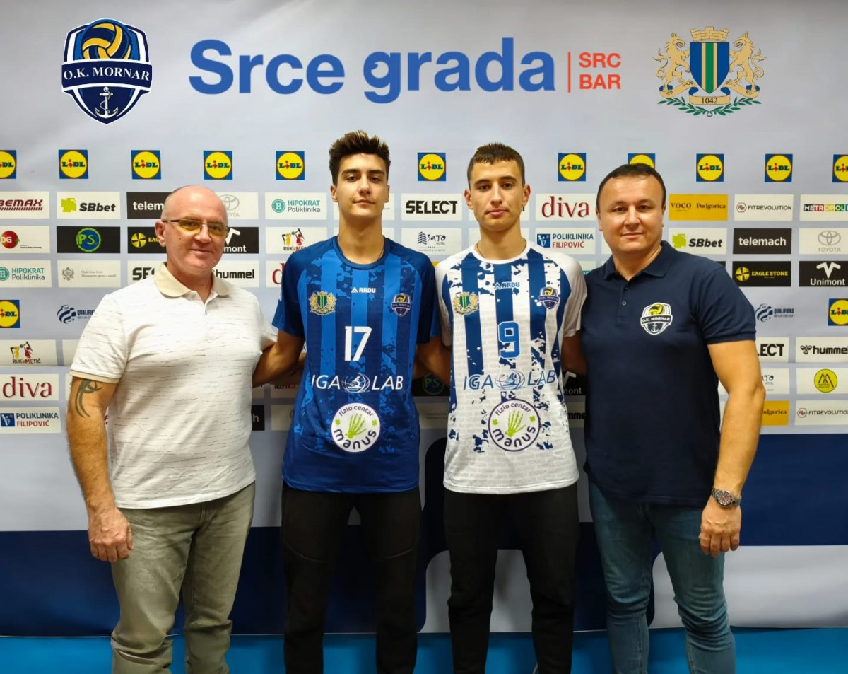 Vasilije Božović i Ognjen Marstijepović