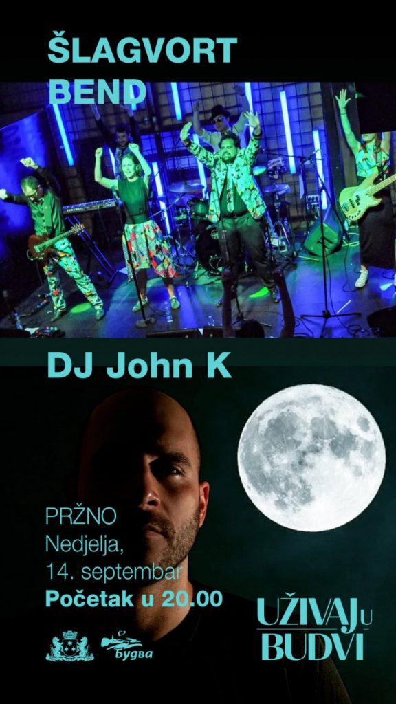 Šetalište u Pržnu postaje bina: Veče filmske muzike uz Šlagvort bend i DJ John K