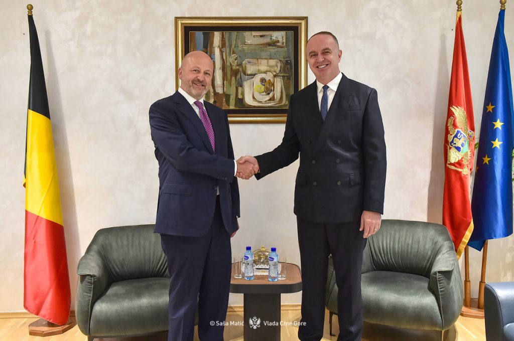 Đeljošaj sa ambasadorom Belgije: Crna Gora posvećena stvaranju sigurnog investicionog ambijenta